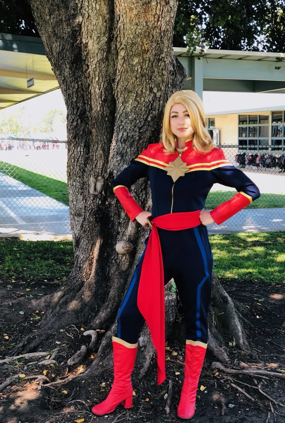 Captain Hero party character in Jacksonville