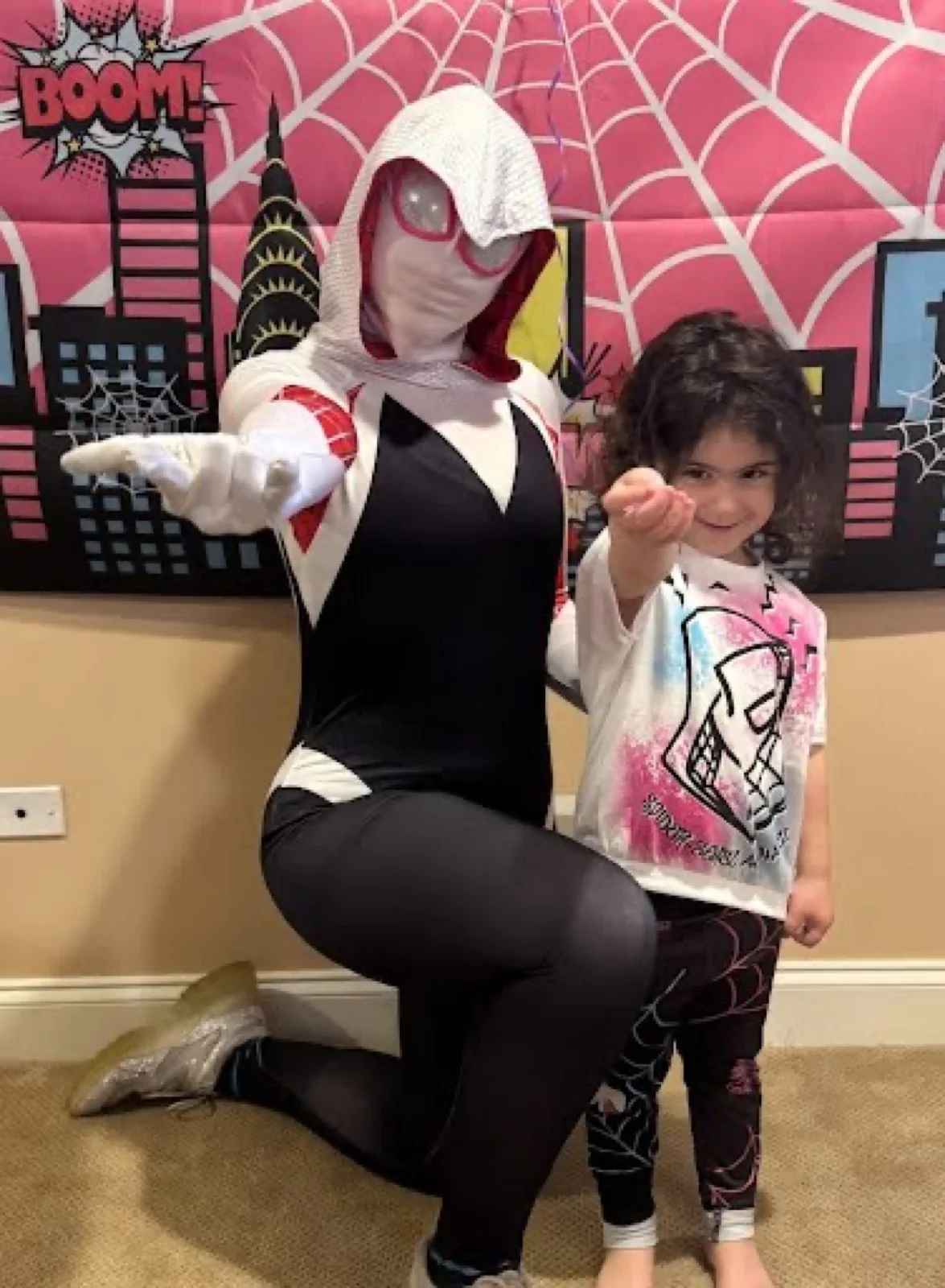 Web Heroine party character in Jacksonville