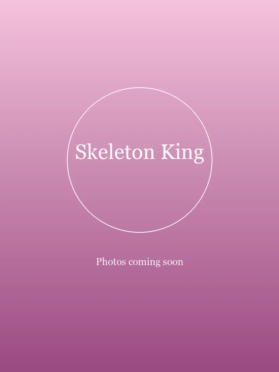 Skeleton King party character in Jacksonville