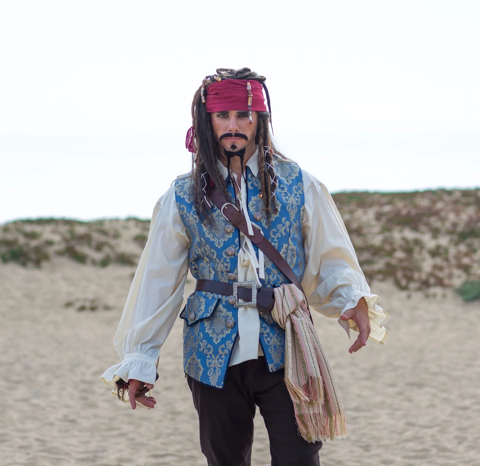 Pirate party character in Jacksonville