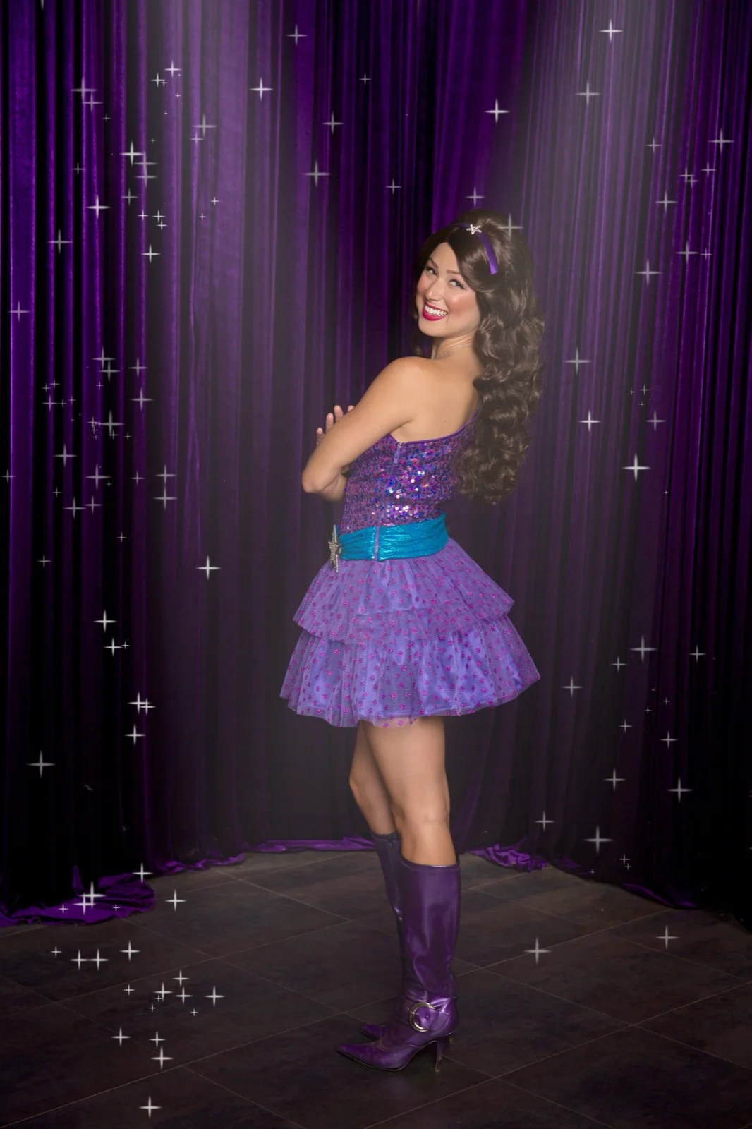Pop Star Princess party character in Jacksonville