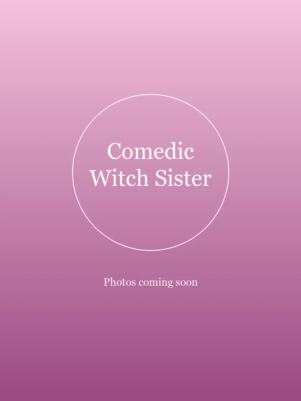 Comedic Witch Sister party character in Jacksonville
