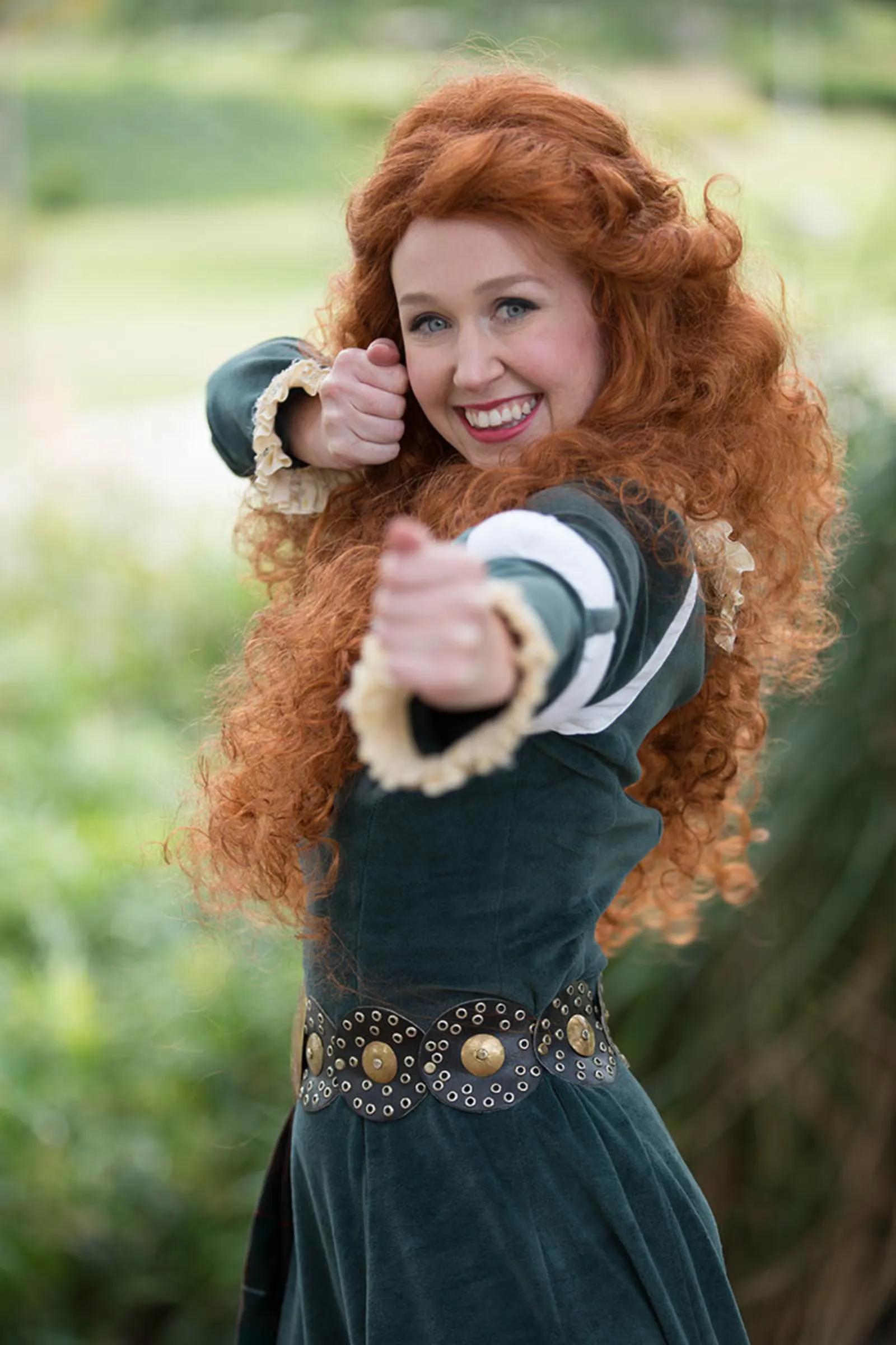 Scottish Princess party character in Jacksonville