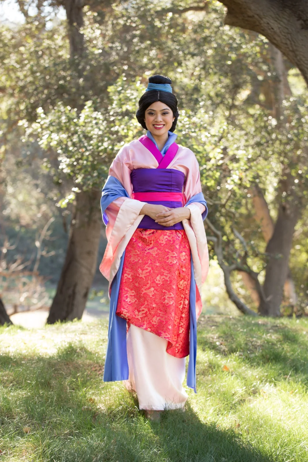 Asian Princess party character in Jacksonville