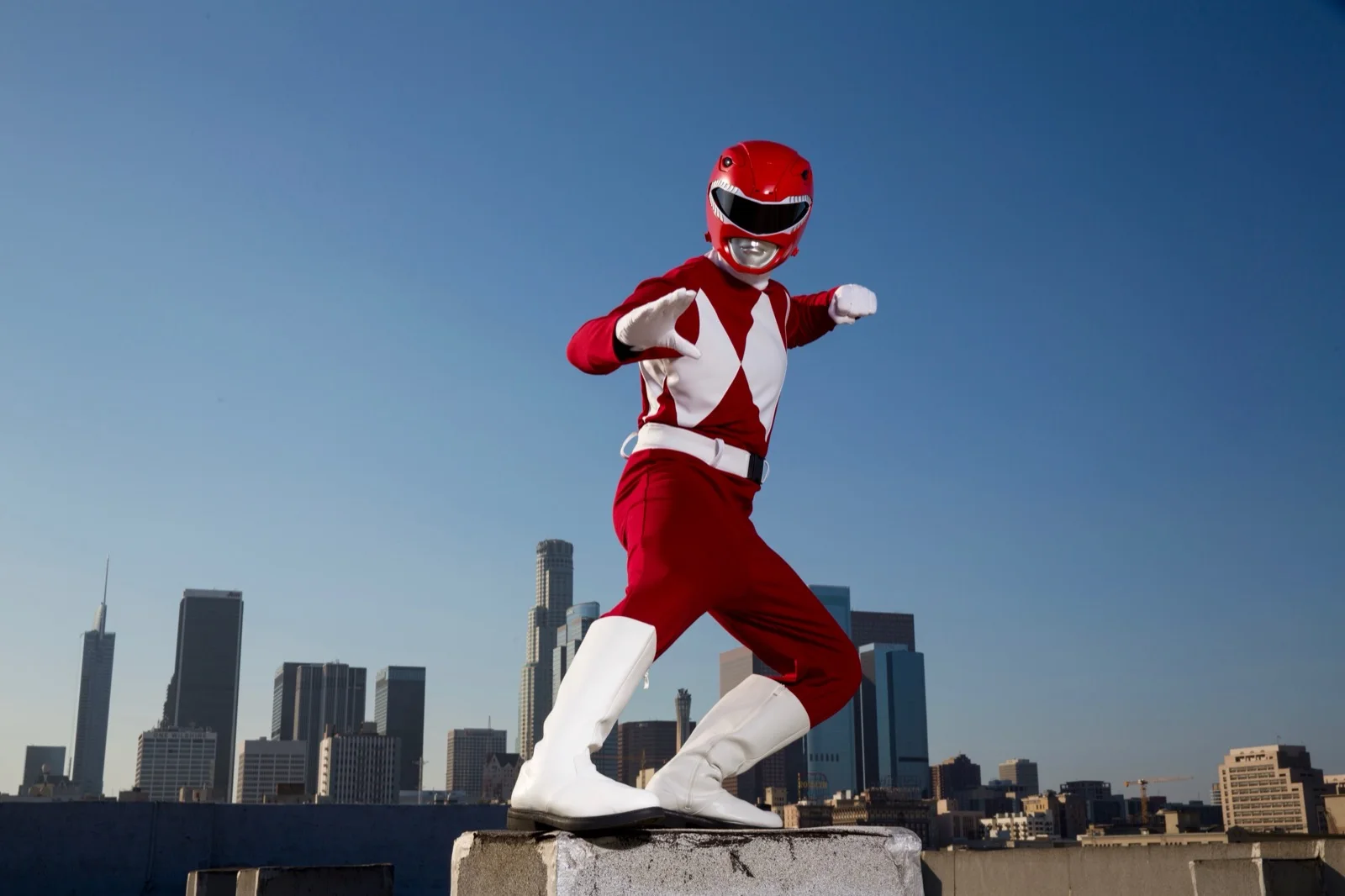 Red Power Hero party character in Jacksonville