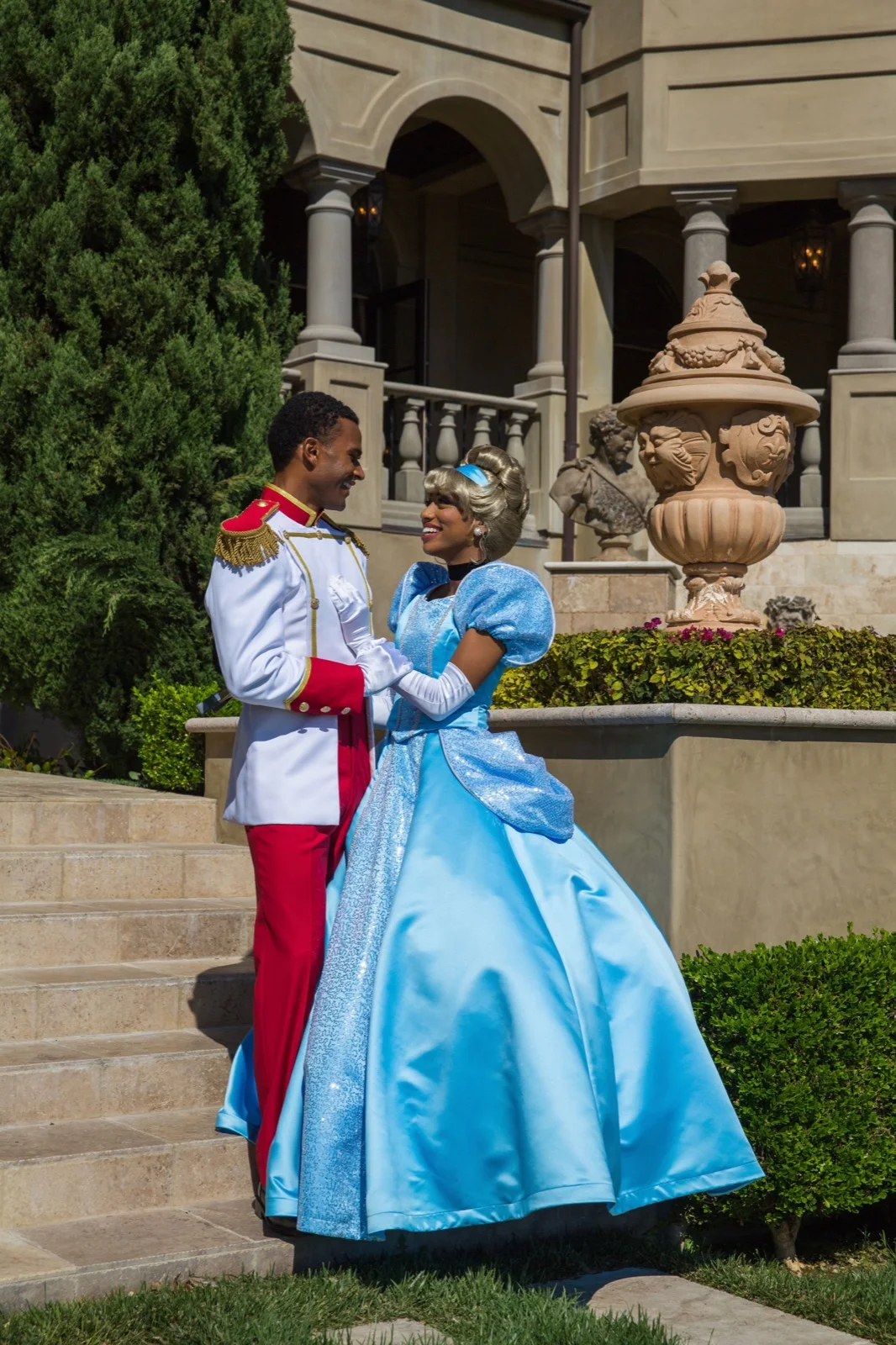Prince Charming party character in Jacksonville