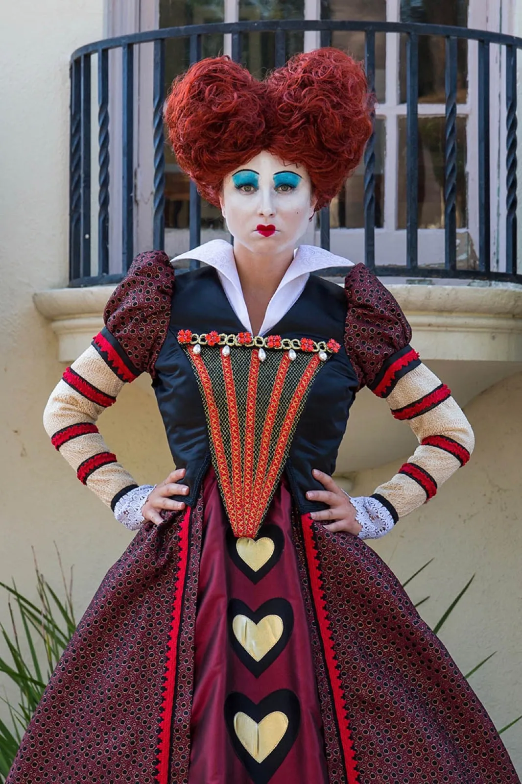 Red Queen – Wonderland party character in Jacksonville