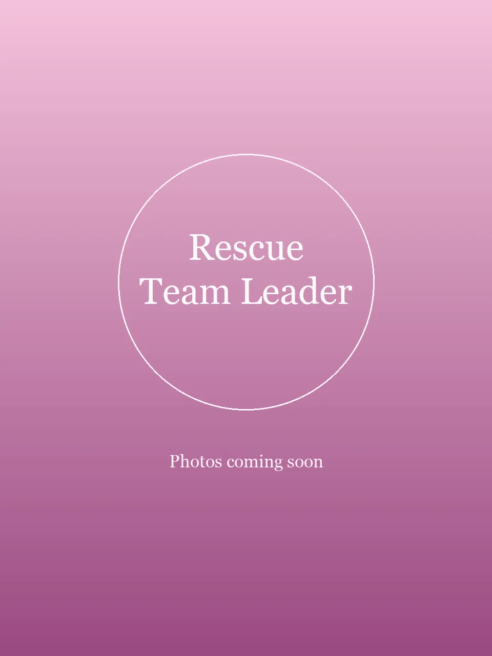 Rescue Team Leader party character in Jacksonville