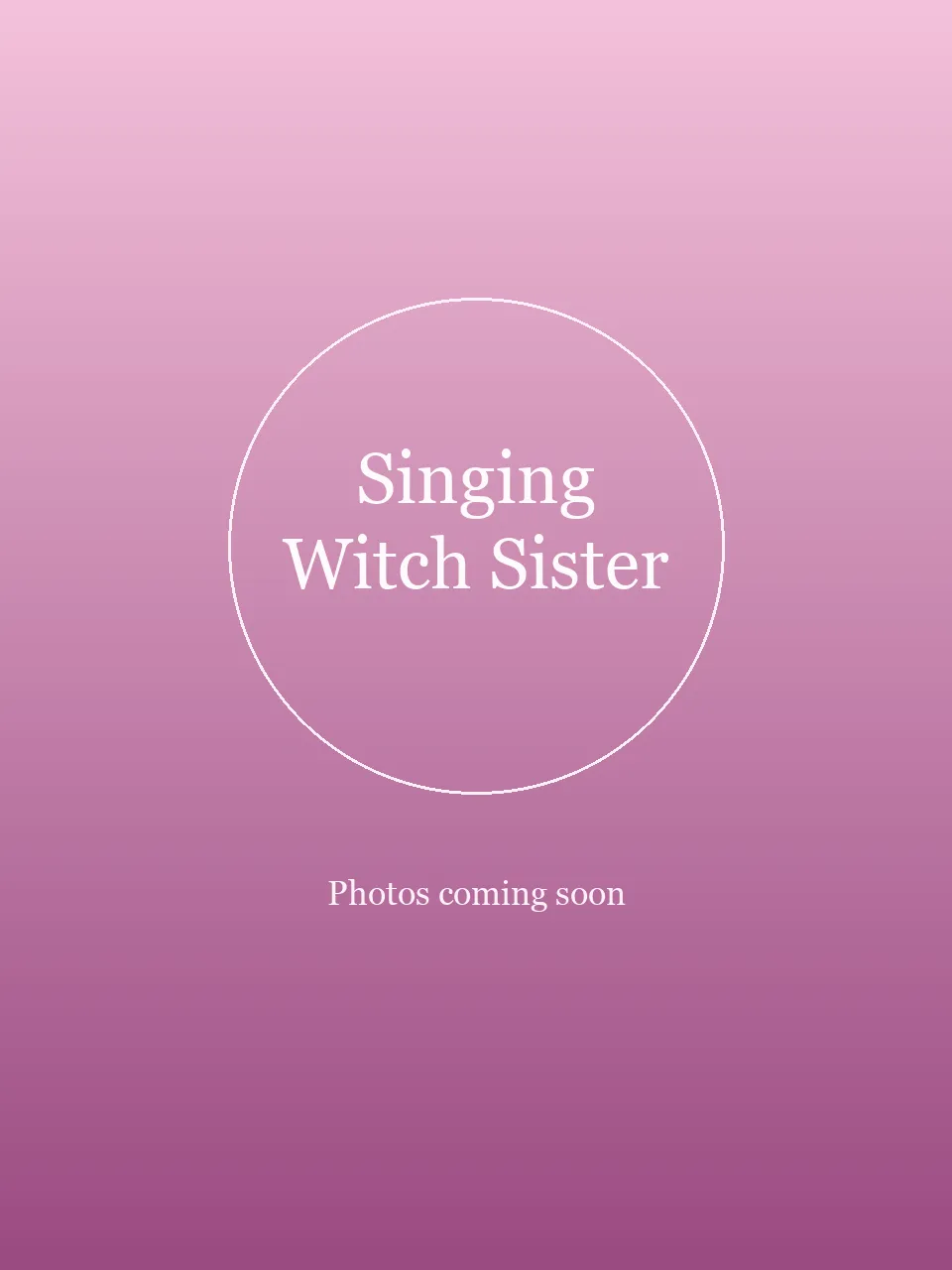 Singing Witch Sister party character photo 2