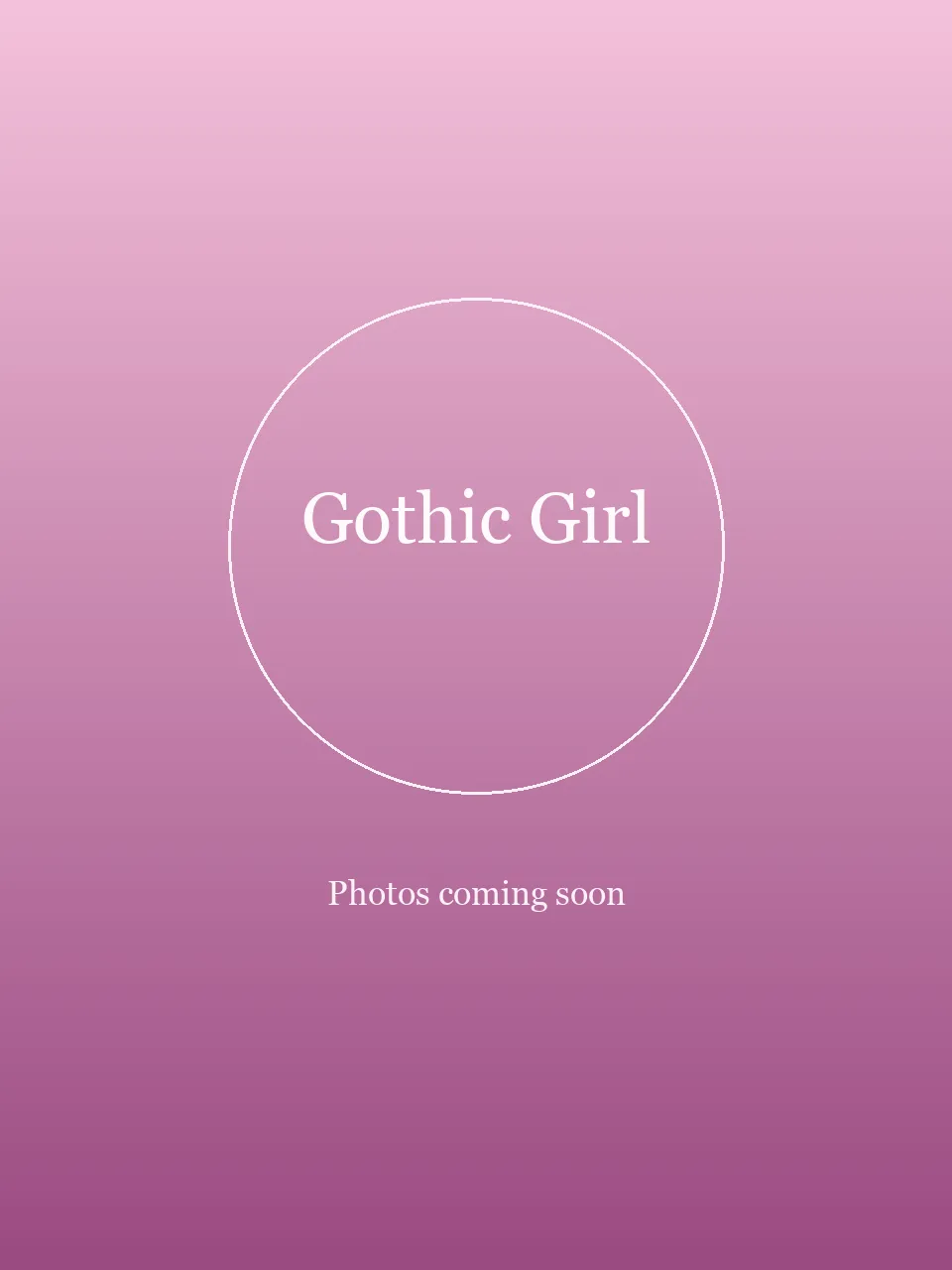 Gothic Girl party character photo 1