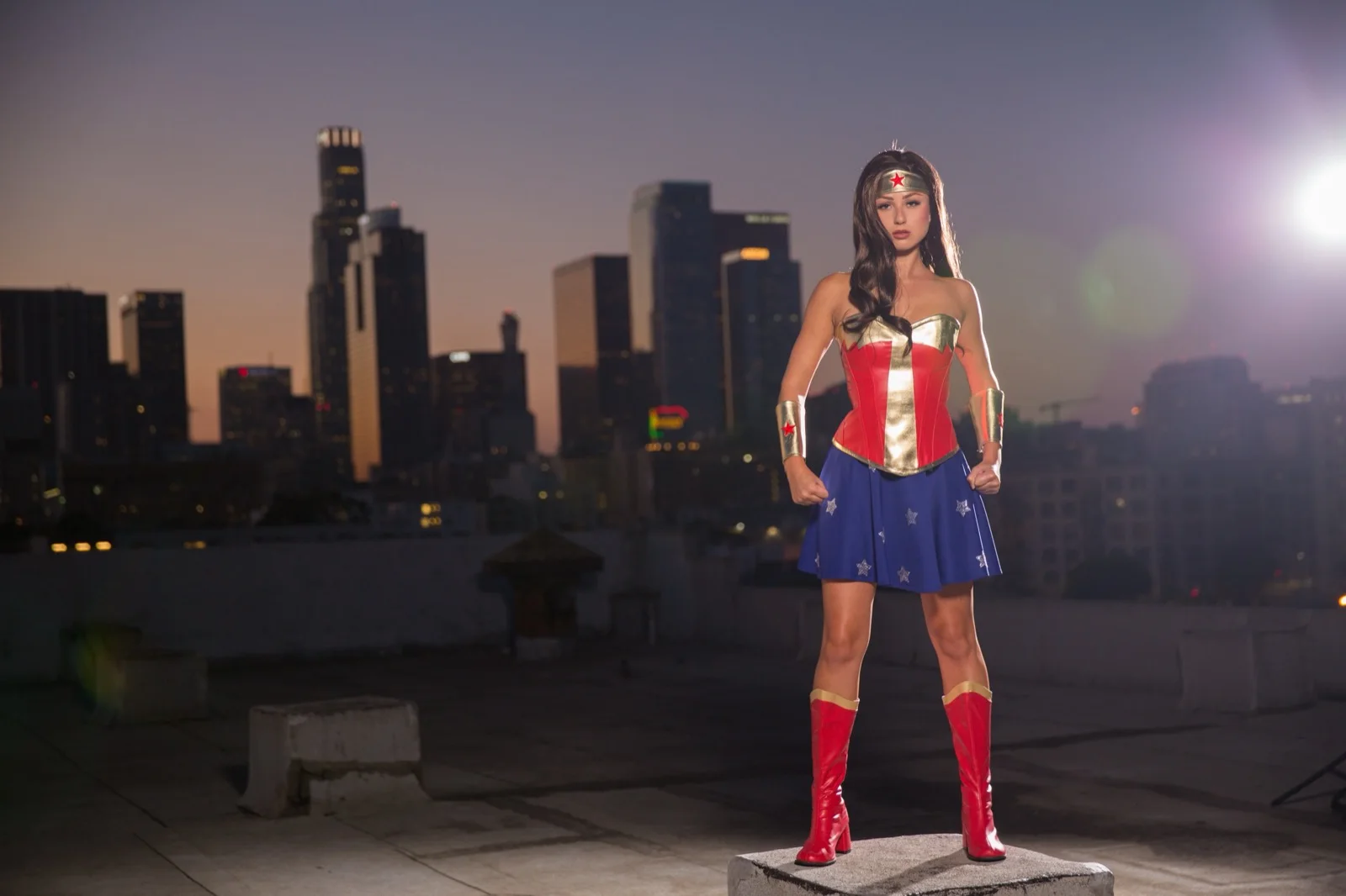 Wonder Hero party character in Jacksonville