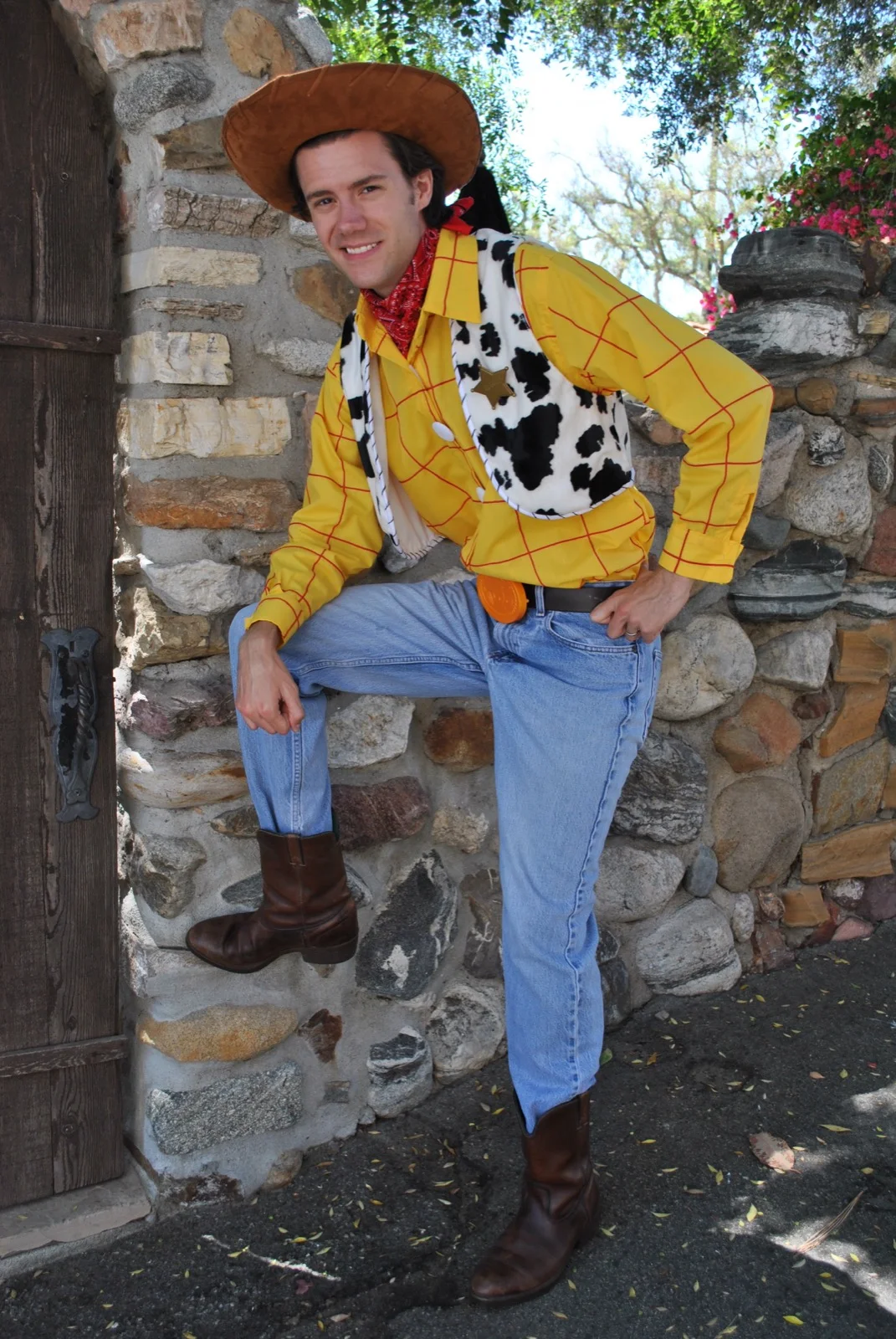 Cow Boy party character in Jacksonville